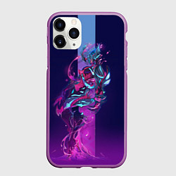 Чехол iPhone 11 Pro матовый Warframe