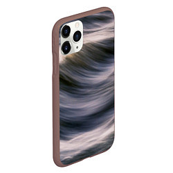 Чехол iPhone 11 Pro матовый Море волнуется, цвет: 3D-коричневый — фото 2