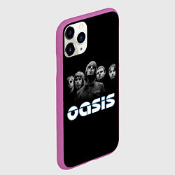 Чехол iPhone 11 Pro матовый OASIS, цвет: 3D-фиолетовый — фото 2