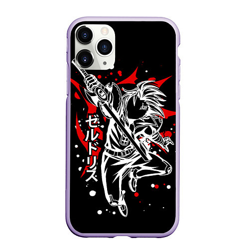 Чехол iPhone 11 Pro матовый Семь смертных грехов, Зелдрис / 3D-Светло-сиреневый – фото 1