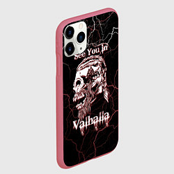 Чехол iPhone 11 Pro матовый Ragnarr, цвет: 3D-малиновый — фото 2