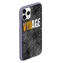 Чехол iPhone 11 Pro матовый RESIDENT EVIL VILLAGE ДЕРЕВНЯ ОБИТЕЛЬ ЗЛА Z, цвет: 3D-серый — фото 2
