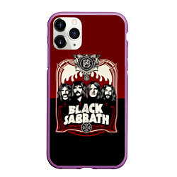 Чехол iPhone 11 Pro матовый Black Sabbath, цвет: 3D-фиолетовый