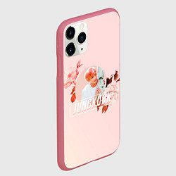 Чехол iPhone 11 Pro матовый Чон Чонгук, цвет: 3D-малиновый — фото 2