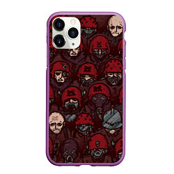 Чехол iPhone 11 Pro матовый BLOODPACT, цвет: 3D-фиолетовый