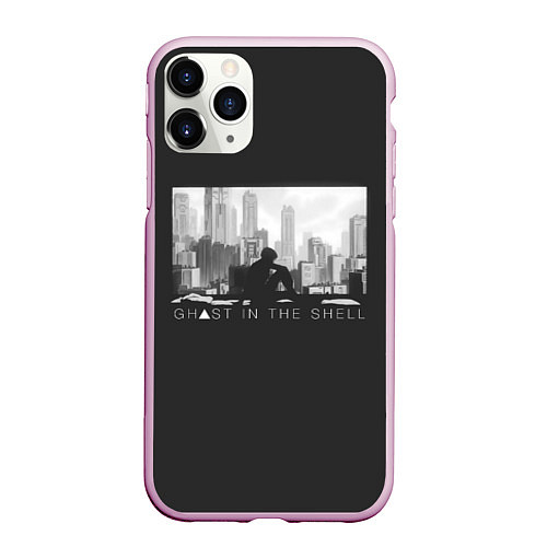 Чехол iPhone 11 Pro матовый Kusanagi / 3D-Розовый – фото 1