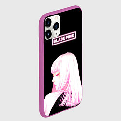 Чехол iPhone 11 Pro матовый Лиса БП, цвет: 3D-фиолетовый — фото 2