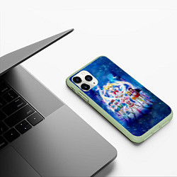 Чехол iPhone 11 Pro матовый Вечная Сейлор Мун Netflix 2021, цвет: 3D-салатовый — фото 2