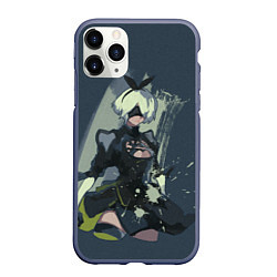 Чехол iPhone 11 Pro матовый Nier automata