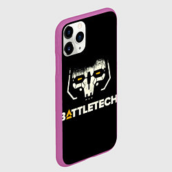 Чехол iPhone 11 Pro матовый BATTLETECH, цвет: 3D-фиолетовый — фото 2