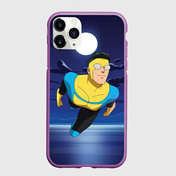 Чехол iPhone 11 Pro матовый Марк Грэйсон Неуязвимый, цвет: 3D-фиолетовый