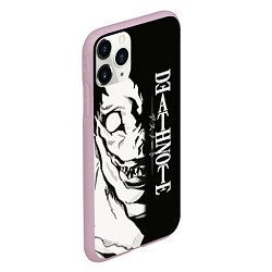 Чехол iPhone 11 Pro матовый Персонаж Рюк Death Note, цвет: 3D-розовый — фото 2