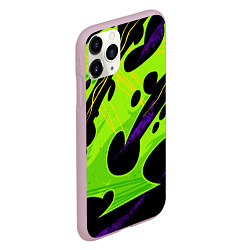 Чехол iPhone 11 Pro матовый КИСЛОТНАЯ ОРГАНИКА НЕОНОВАЯ, цвет: 3D-розовый — фото 2