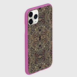 Чехол iPhone 11 Pro матовый КрасиВые Узоры Ковра, цвет: 3D-фиолетовый — фото 2