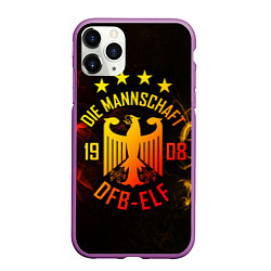 Чехол iPhone 11 Pro матовый Сборная Германии