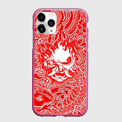 Чехол iPhone 11 Pro матовый Samurai