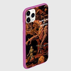 Чехол iPhone 11 Pro матовый Dungeons and Dragons Схватка, цвет: 3D-фиолетовый — фото 2