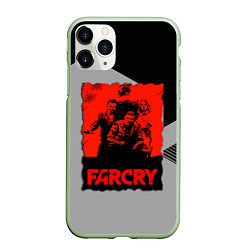Чехол iPhone 11 Pro матовый FARCRY, цвет: 3D-салатовый