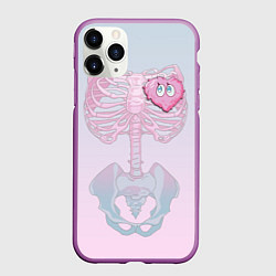 Чехол iPhone 11 Pro матовый Yumemi Riamu Риаму Юмэми, цвет: 3D-фиолетовый