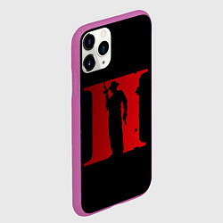 Чехол iPhone 11 Pro матовый Mafia 2, цвет: 3D-фиолетовый — фото 2