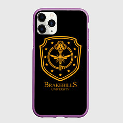 Чехол iPhone 11 Pro матовый Волшебники Brakebills, цвет: 3D-фиолетовый