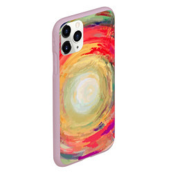 Чехол iPhone 11 Pro матовый Восход, цвет: 3D-розовый — фото 2