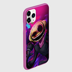 Чехол iPhone 11 Pro матовый Friday Night Funkin монстр, цвет: 3D-фиолетовый — фото 2