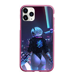 Чехол iPhone 11 Pro матовый Nier X Cyberpunk