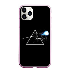 Чехол iPhone 11 Pro матовый Pink floyd x Street Fighter, цвет: 3D-розовый