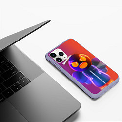 Чехол iPhone 11 Pro матовый Whitty игра Friday Night Funki, цвет: 3D-светло-сиреневый — фото 2
