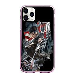 Чехол iPhone 11 Pro матовый Shingeki no Kyojin