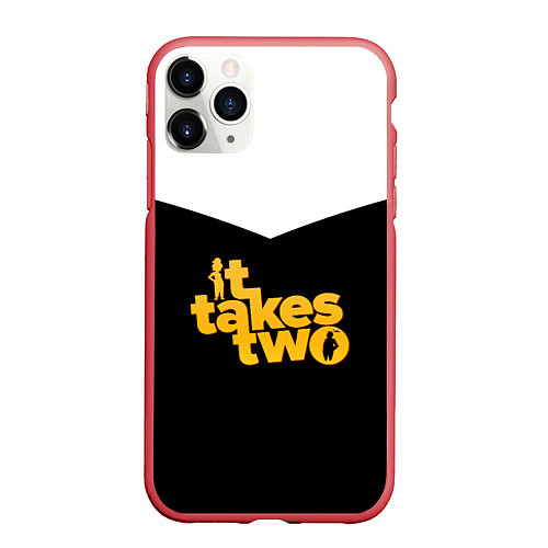 Чехол iPhone 11 Pro матовый It takes two Logo Z / 3D-Красный – фото 1