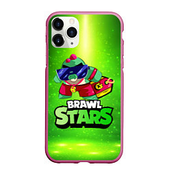 Чехол iPhone 11 Pro матовый Плохиш Базз Buzz Brawl Stars