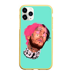 Чехол iPhone 11 Pro матовый Magic Lil Peep, цвет: 3D-желтый