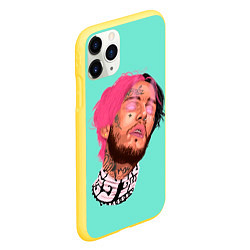 Чехол iPhone 11 Pro матовый Magic Lil Peep, цвет: 3D-желтый — фото 2