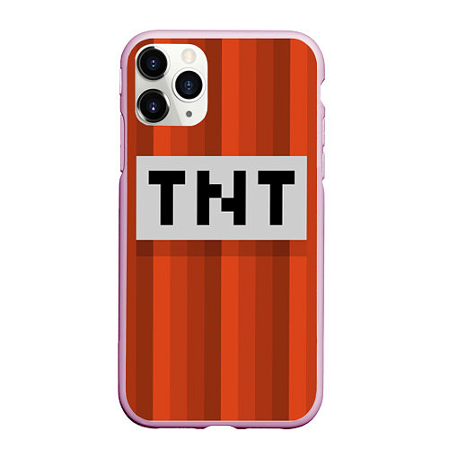 Чехол iPhone 11 Pro матовый TNT / 3D-Розовый – фото 1