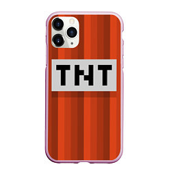 Чехол iPhone 11 Pro матовый TNT, цвет: 3D-розовый