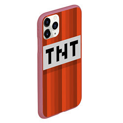 Чехол iPhone 11 Pro матовый TNT, цвет: 3D-малиновый — фото 2