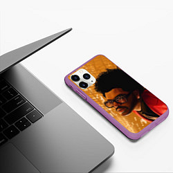 Чехол iPhone 11 Pro матовый After Hours - The Weeknd, цвет: 3D-фиолетовый — фото 2