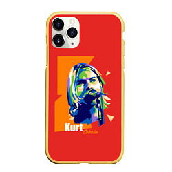 Чехол iPhone 11 Pro матовый Kurt Cobain