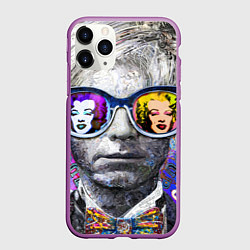 Чехол iPhone 11 Pro матовый Andy Warhol Энди Уорхол