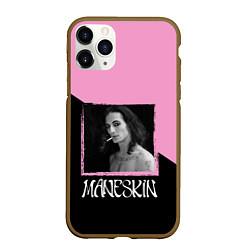 Чехол iPhone 11 Pro матовый Maneskin Domiano, цвет: 3D-коричневый