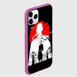 Чехол iPhone 11 Pro матовый Кэн Рюгудзи Токийские мстители, цвет: 3D-фиолетовый — фото 2
