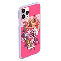 Чехол iPhone 11 Pro матовый Slayers on pink, цвет: 3D-светло-сиреневый — фото 2