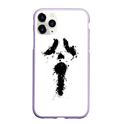 Чехол iPhone 11 Pro матовый Крик - Ghost Face