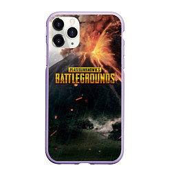 Чехол iPhone 11 Pro матовый PUBG PARAMO ПУБГ ПАРАМО Z, цвет: 3D-светло-сиреневый