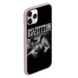 Чехол iPhone 11 Pro матовый Led Zeppelin, цвет: 3D-розовый — фото 2