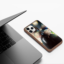 Чехол iPhone 11 Pro матовый Tokyo Revengers Токийские Мстители Z, цвет: 3D-коричневый — фото 2