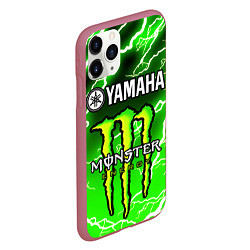 Чехол iPhone 11 Pro матовый YAMAHA X MONSTER SPORT, цвет: 3D-малиновый — фото 2