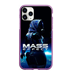 Чехол iPhone 11 Pro матовый MASS EFFECT ТАЛИ ЗОРА, цвет: 3D-фиолетовый